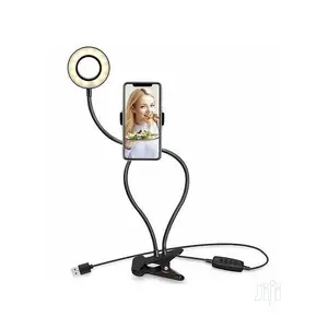 Light LED Selfie Ring Cell Phone Holder Stand