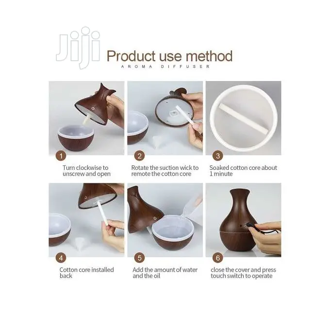 New USB Aroma Diffuser Mini Ultrasonic Air Humidifier