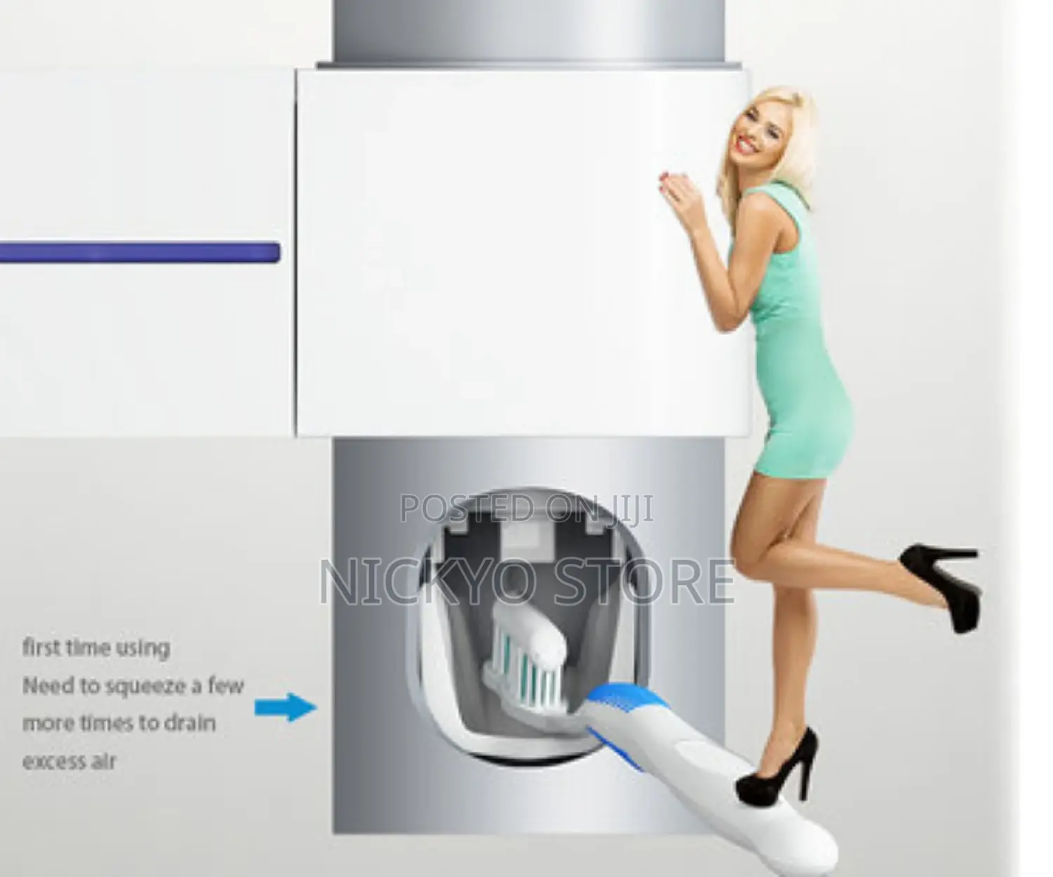 Toothbrush Sterilizer, Automatic Toothpaste Squeezers