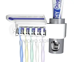 Toothbrush Sterilizer, Automatic Toothpaste Squeezers