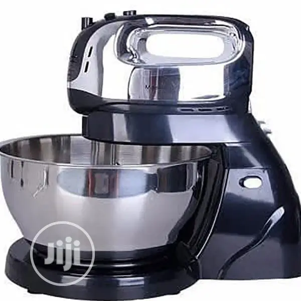 Master Chef Hand Mixer With Rotating Bowl - 4L