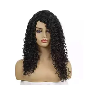 Fancy Baby Silk Invisible Parting Curl Wig