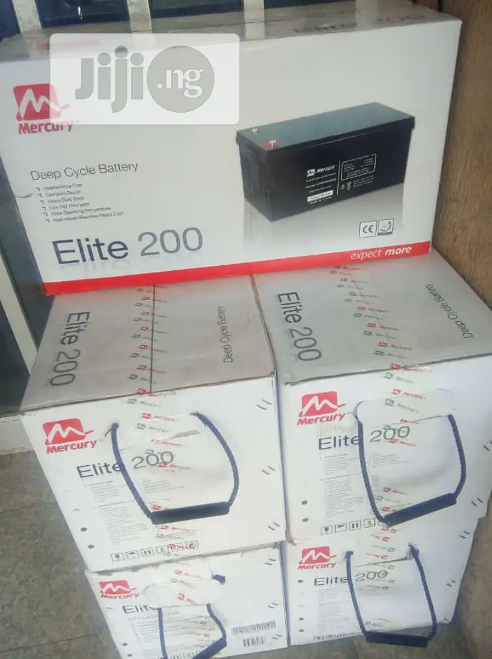 Mercury Indian Battery 12v200ah