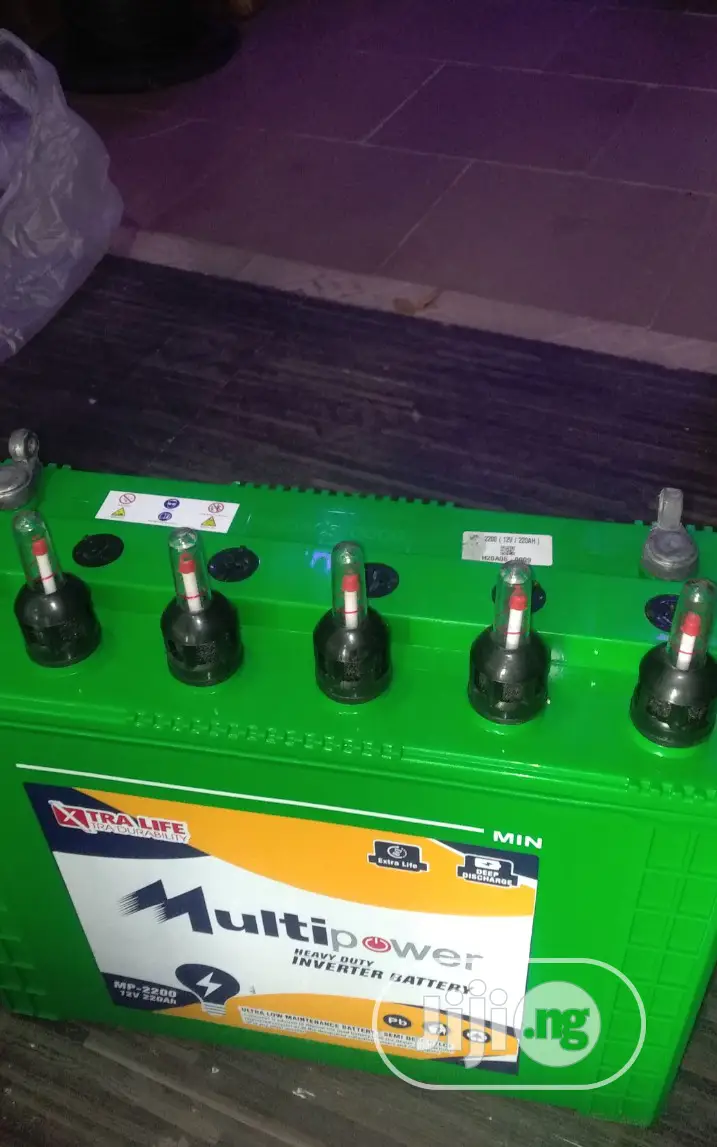 Multipower Tubular Battery 12v220ah