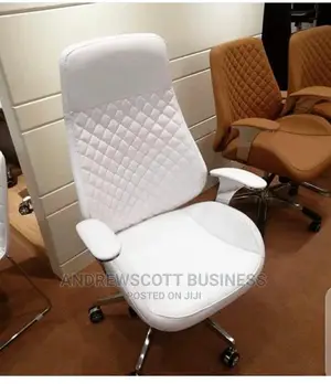 Supper Executive White Chair