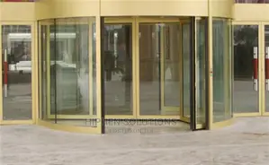Commercial Glass Revolving Automatic Sliding Door