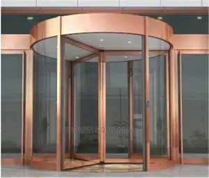 Glass Revolving Door for Hotel Airport Shopping Mall