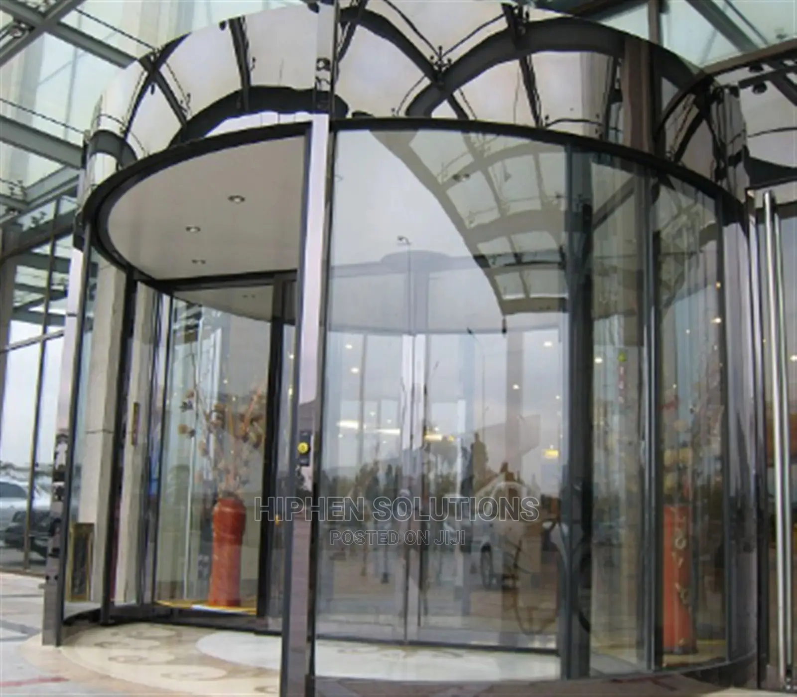 Luxury 3-wing Automatic Revolving Door
