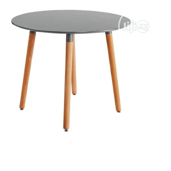 Argos Home Charlie Round 4 Seat Dining Table- Grey