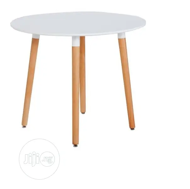 Argos Home Charlie Round 4 Seat Dining Table- White