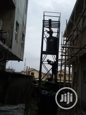 Tank Tower Or Scaffolding For Water Tanks