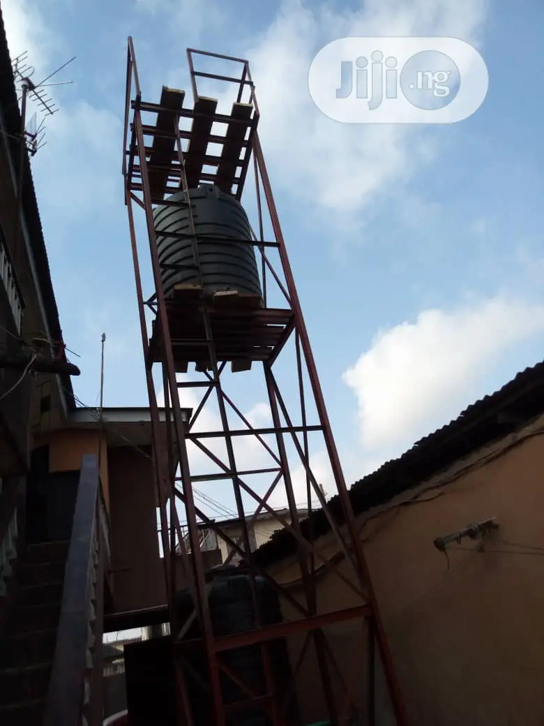 Tank Tower Or Scaffolding For Water Tanks