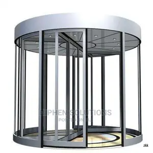 Automatic Security Revolving Door