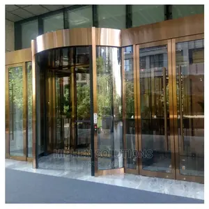 Shopping Mall Residential Revolving Glass Door