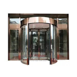 Wide Voltage Commercial Revolving Door