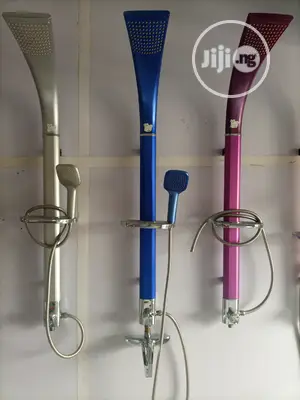 Coloured Standing Shower
