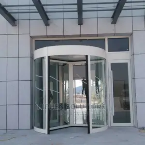 Automatic Glass Motor Revolving Doors System