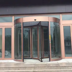 Full Automatic Revolving Doors With Breakout Function