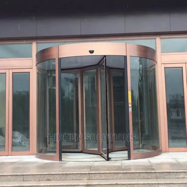 Full Automatic Revolving Doors With Breakout Function