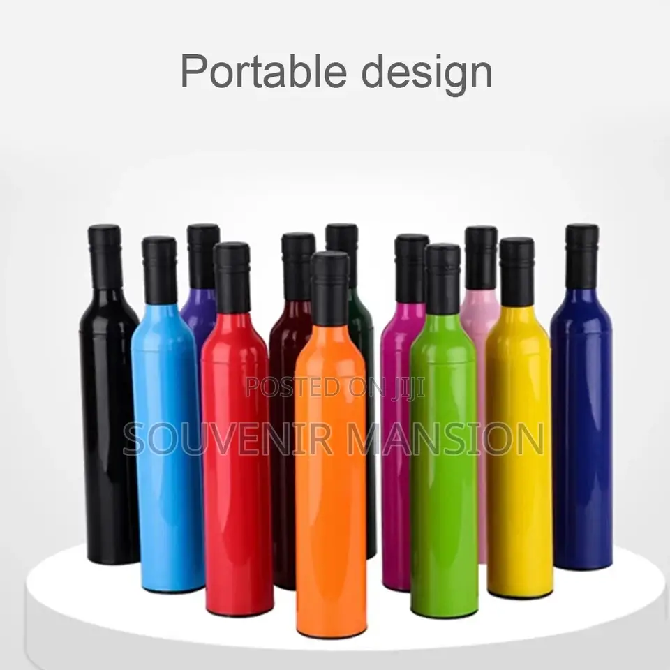 Wine Shape Bottle Umbrella