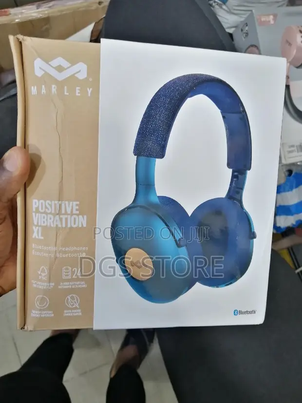 Marley Positive Vibration XL Bluetooth Headphone for sale - DGS Store   Price:  85,500 on Jiji.ng [Ikeja]