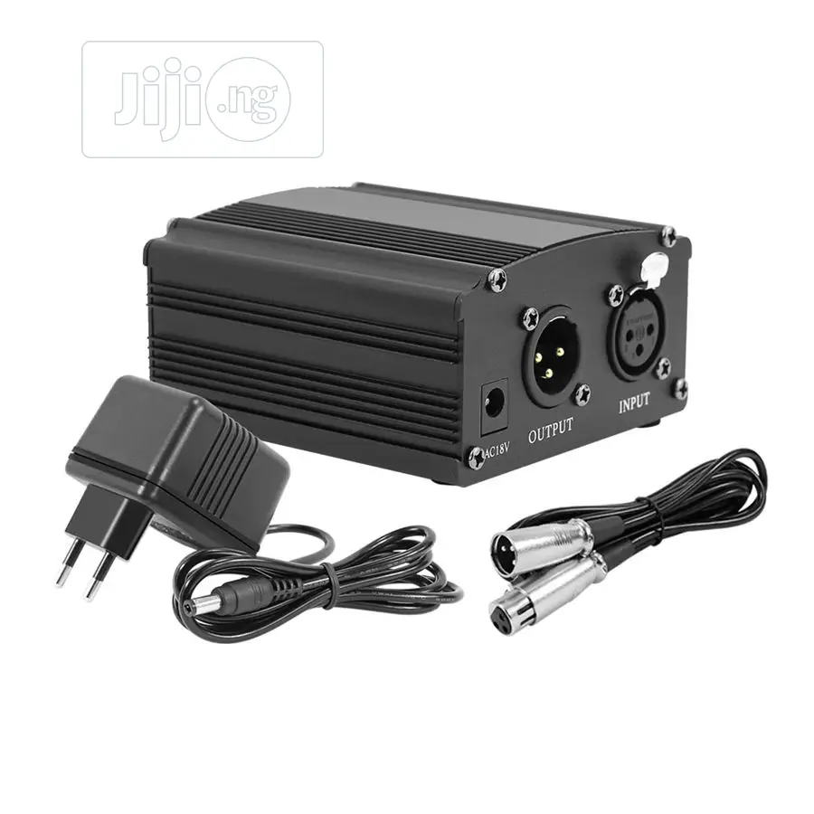 BM800 Phantom Power Audio Studio Mic Sound Recording Set