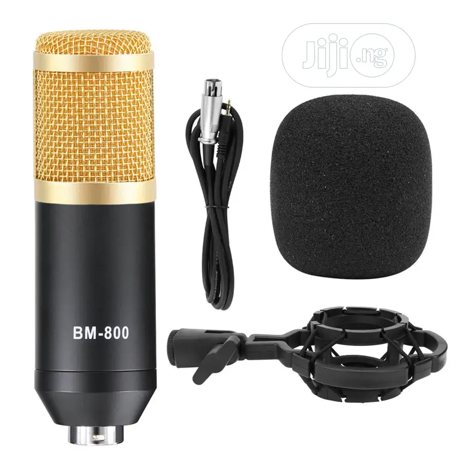 Professional Bm 800 Microphone Studio Pop Phantom Power