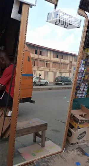 Wooden Mirror Long