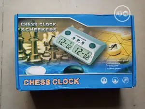 Black Digital Chess Clock