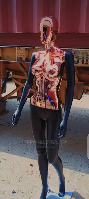 Rose Gold and Black Mannequins