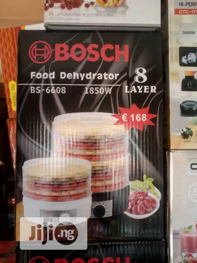 Bosch 8 Layers Food Dehydrator, 1850watts Motor.