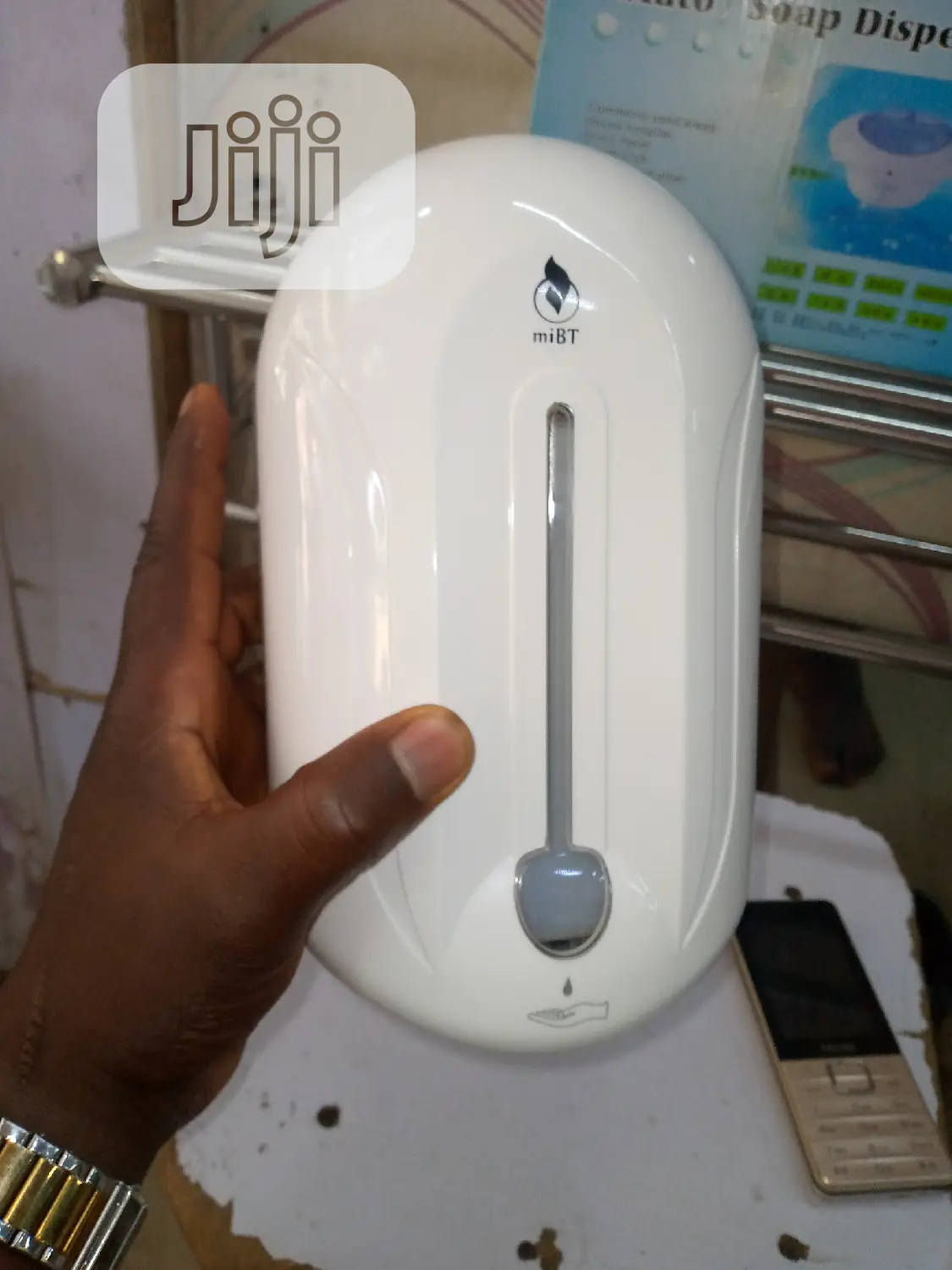 Automatic Sensor Sanitizer And Soap Dispenser