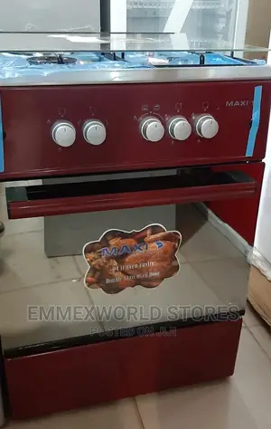 Maxi Standing Cooker 60*60(Red Inox)