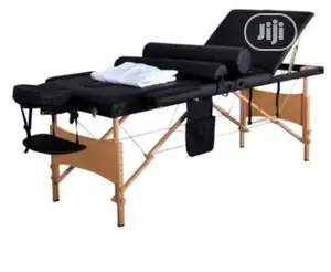 Wooden Legs Massage Bed