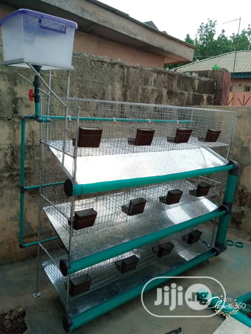Rabbit Cage Fabricated