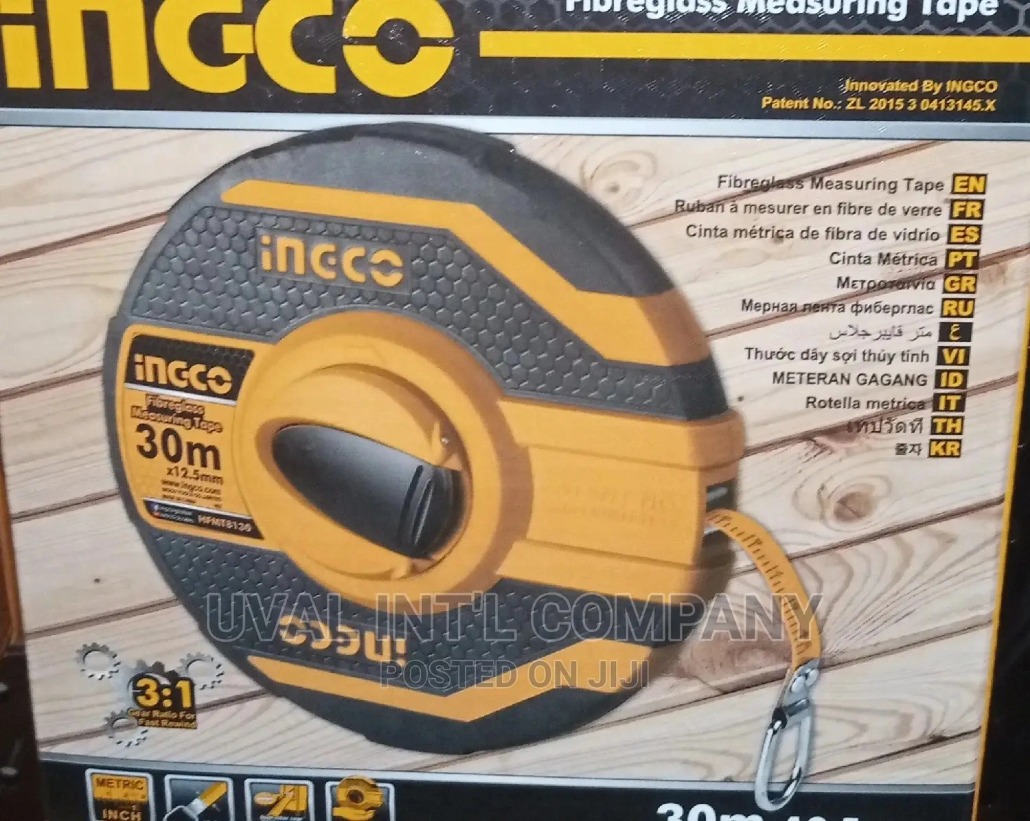30mtrs Fiberglass Measuring Tape