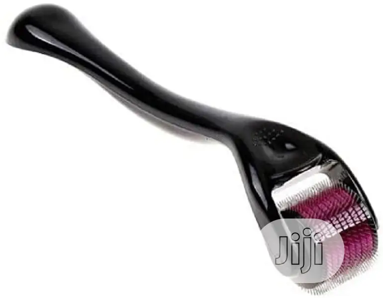 0.5mm Microneedle Scar Derma Roller Therapy Tool - Black