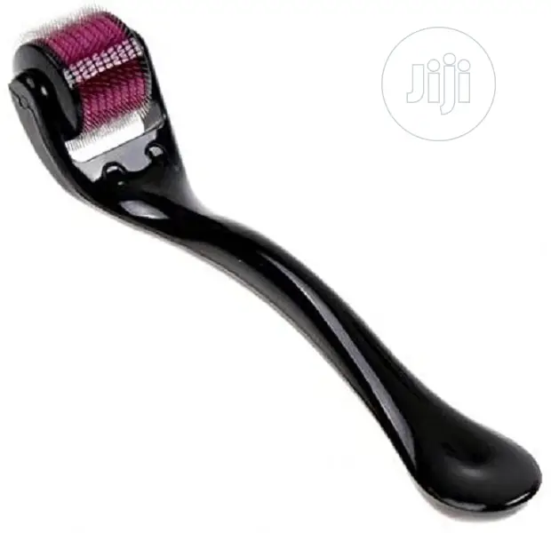 0.5mm Microneedle Scar Derma Roller Therapy Tool - Black