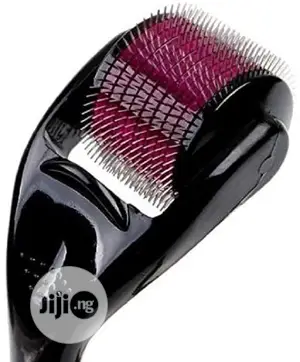 0.5mm Microneedle Scar Derma Roller Therapy Tool - Black