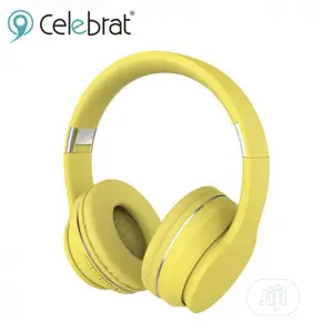 Celebrat Wireless Headset Sky-6 Yellow
