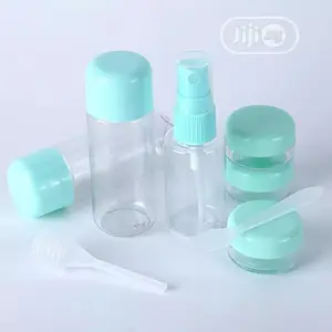 8pcs Portable Size Bottle Pack Liquid Containers - Blue