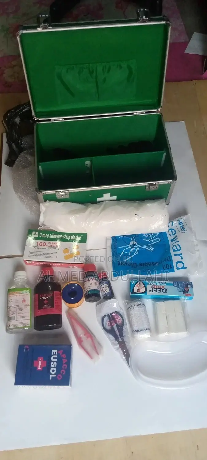 Kitted First Aid Box