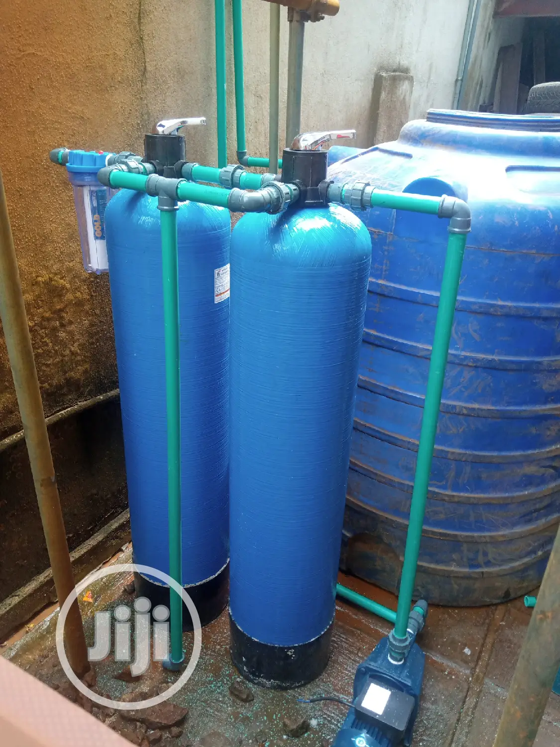 Fiberglass Treatment Tank