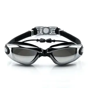 Anti-Fog UV Swimming Glasses With Earplug for Men and Women