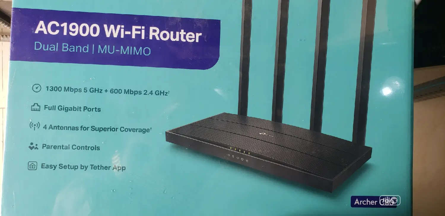 Tp-Link Ac-1900 Wi-Fi Router Dual Band Mu-Mimo ACHU C80