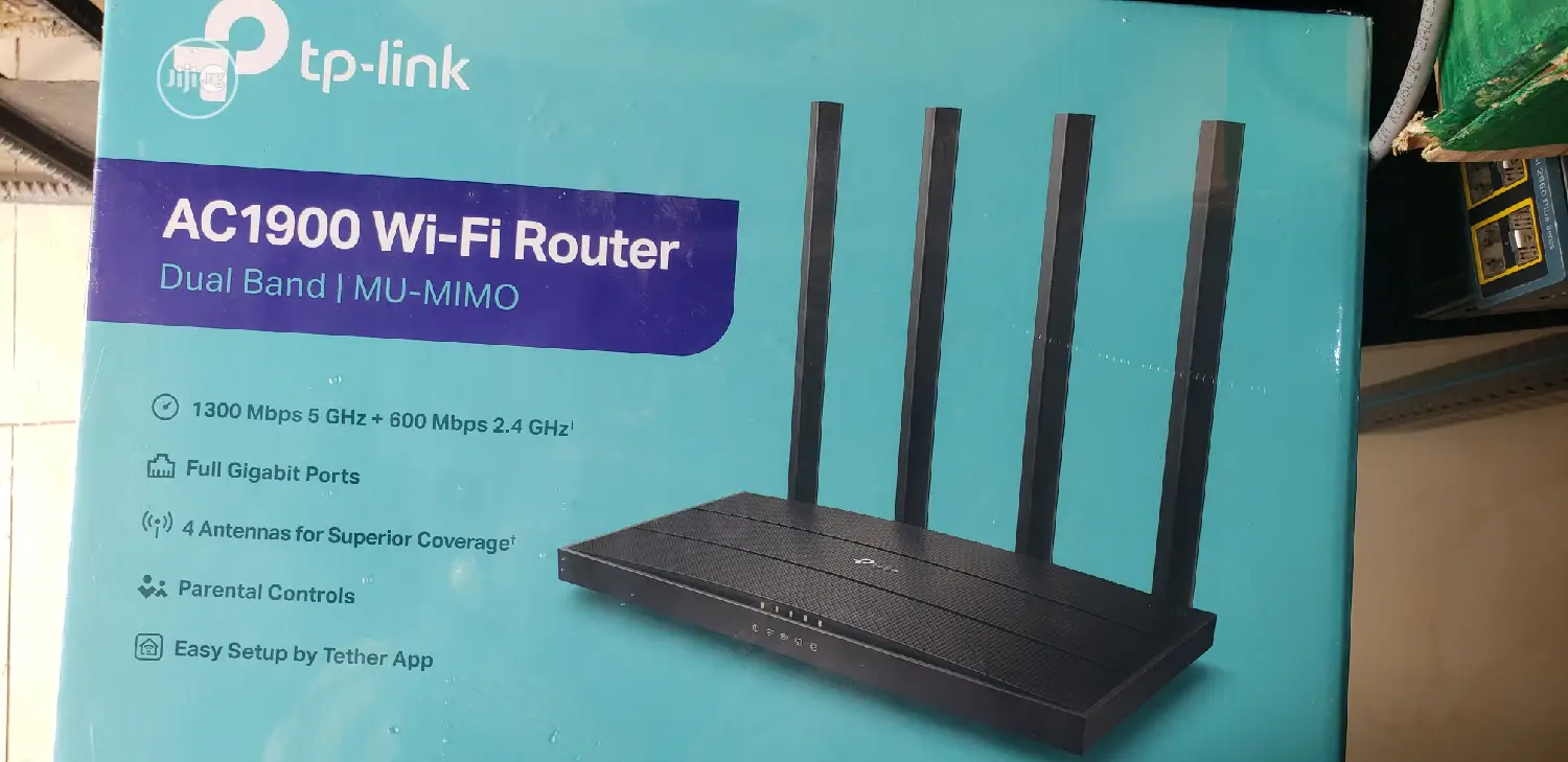 Tp-Link Ac-1900 Wi-Fi Router Dual Band Mu-Mimo ACHU C80