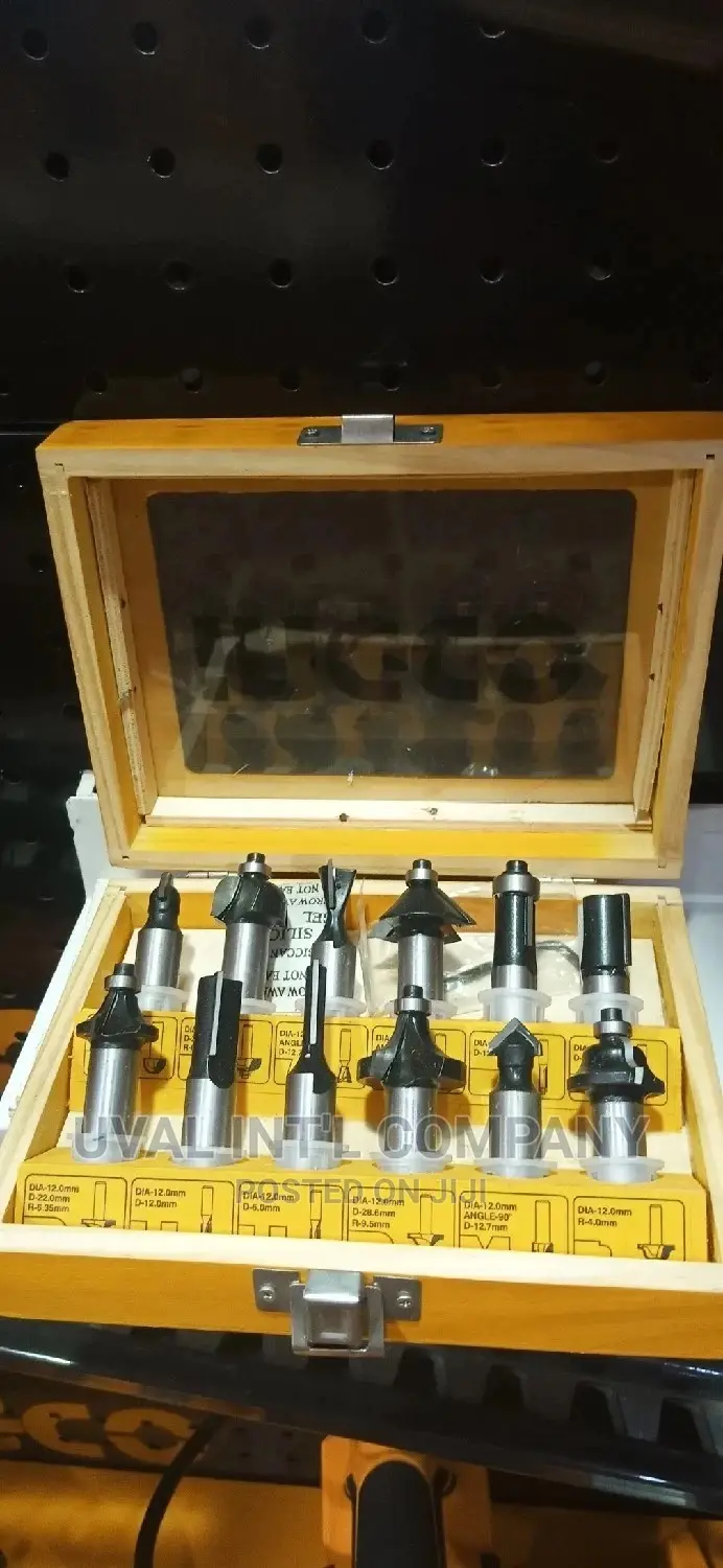 12pcs Router Bit Set
