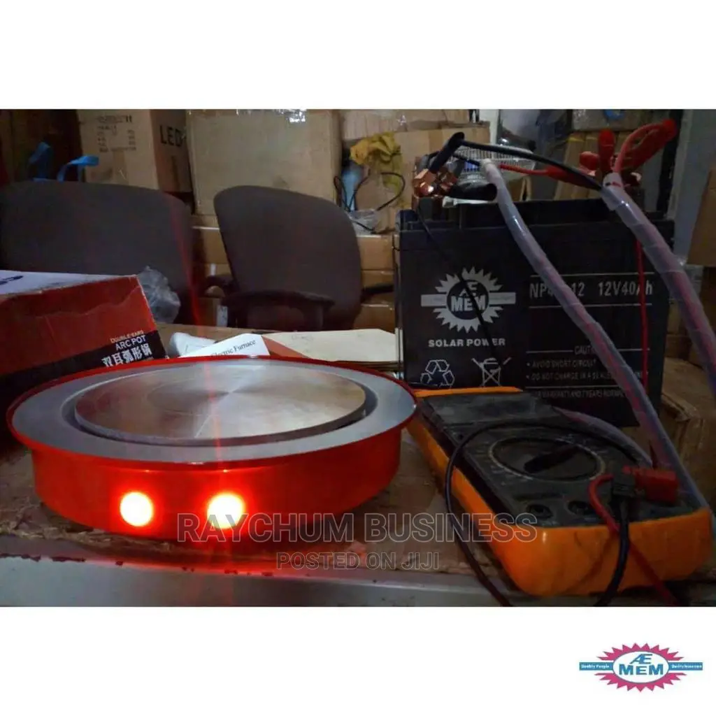 DC Hot Plate Cooking Plate 12v Power By Battery in Ojo Solar Energy