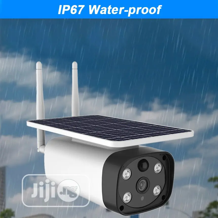 4G Outdoor SIM Card Solar Wireless Security Camera