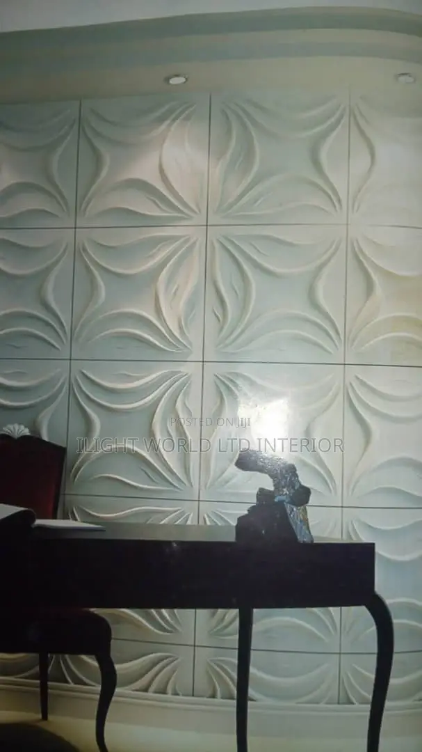 3D Panel I Light Deco